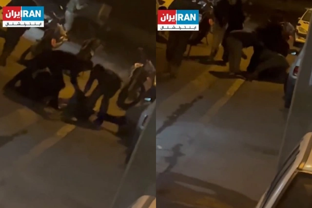 Tehranda hökumət qüvvələrinin etirazçı qadınlara qarşı vəhşiliyi – VİDEO